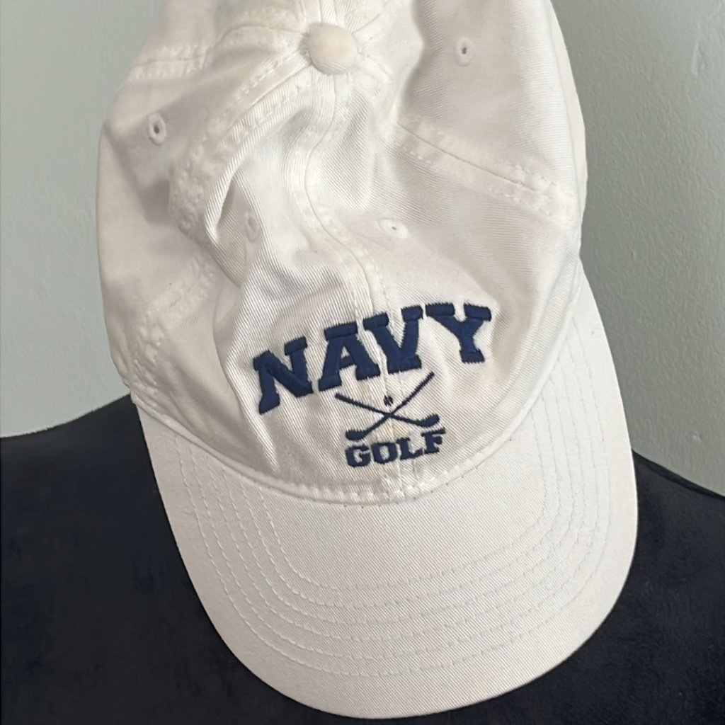Navy Golf Legacey Adjustable Hat Eclectic Grandpa Or Father's Day Gift Golferfan
